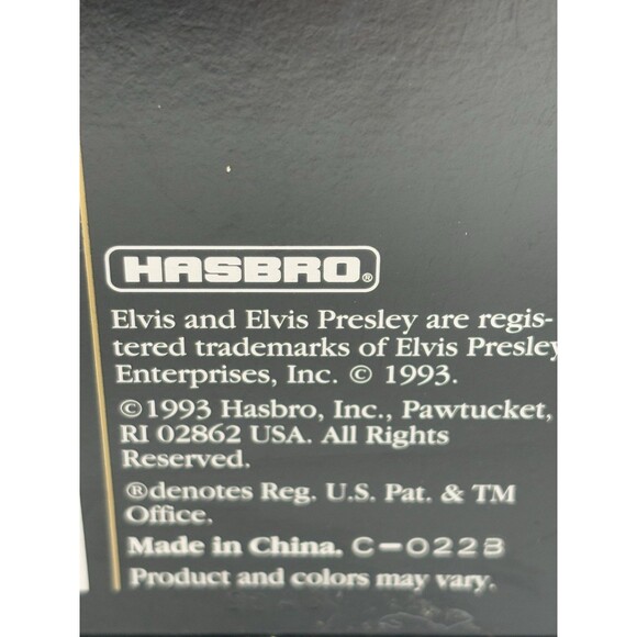 NEW Authentic Elvis Presley Jailhouse Rock Doll Collectors Edition Guitar &Stand - Picture 9 of 10